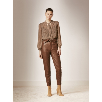 Dante 6 Bibi Chevron Blouse - Multicolour Brown Dante 6 Bibi Chevron Blouse - Multicolour Brown